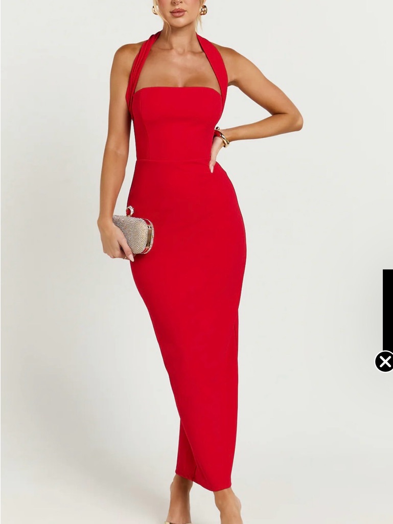 Showpo Salome Midi Dress Size 6
